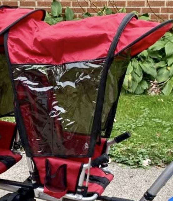 Remorca pt bicicleta 2 in 1, Weehoo iGO with Trailer / max load 55kg / pana la 10 ani / Reglabil inaltime / Cluj
