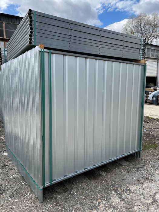 Мобилна строителна ограда плътна 2.00x2.40м ***ПРОМОЦИЯ***