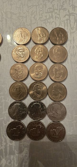 Moneda de 1 dolar din anul 2000