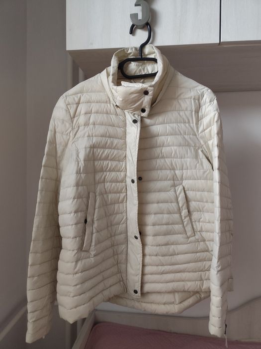 Преходно яке Zara Basic с пух