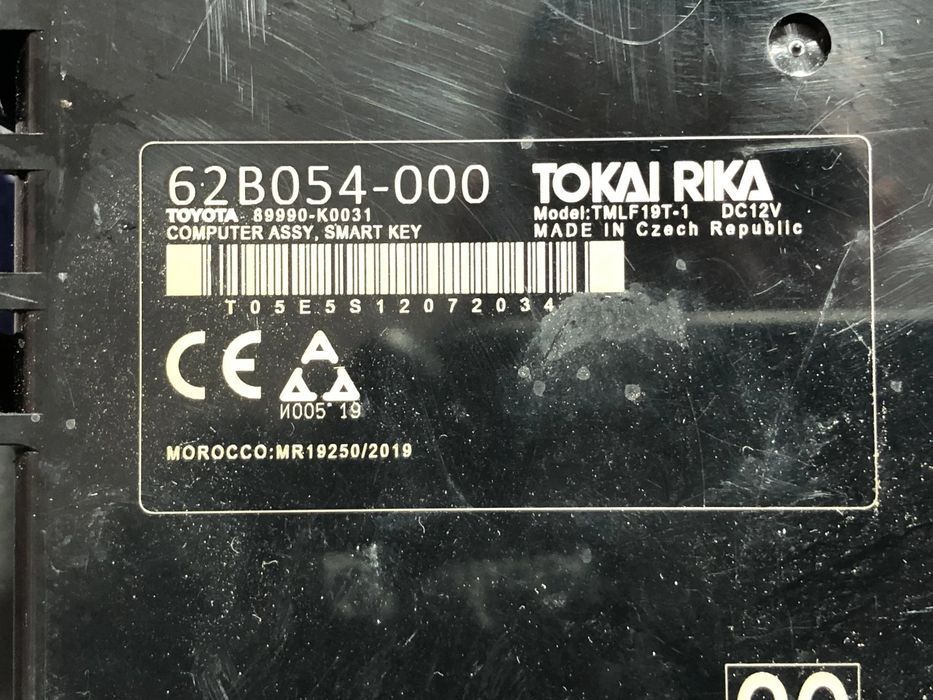 Modul keyless entry Toyota Aygo AB40 2020 cod 62B054000