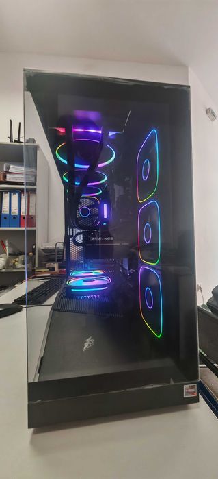 Мощно ТОП Геймърско PC Ryzen 7 7800X3D/32Gb Viper 6000Mhz/1.5TB SSD/RX 5060TI 16Gb/WiFi&BT/Гаранция