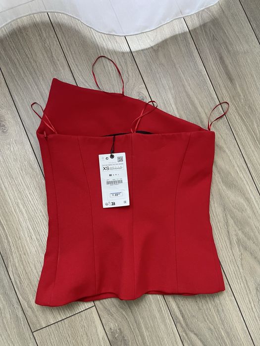 Top corset Zara, marime XS, nou cu eticheta