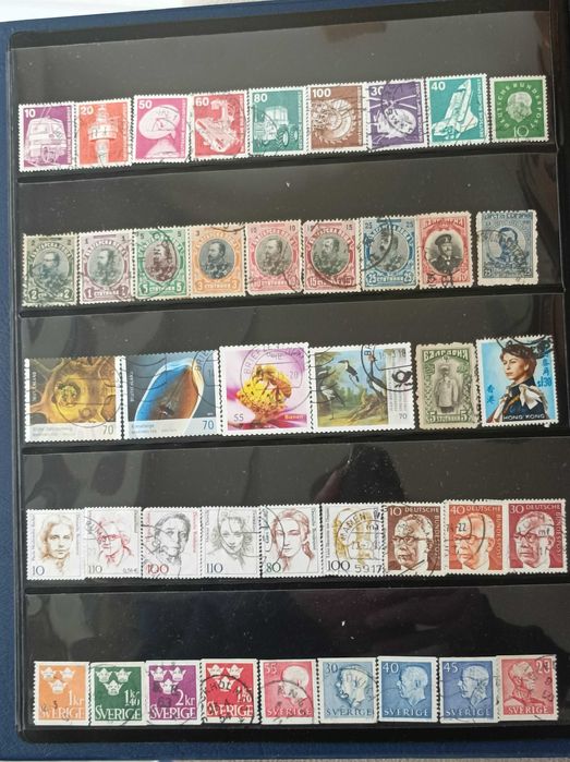 Колекция от 158  марки и Колекция Американски президенти и СССР