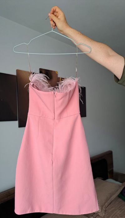 Rochie roz pudră elegantă