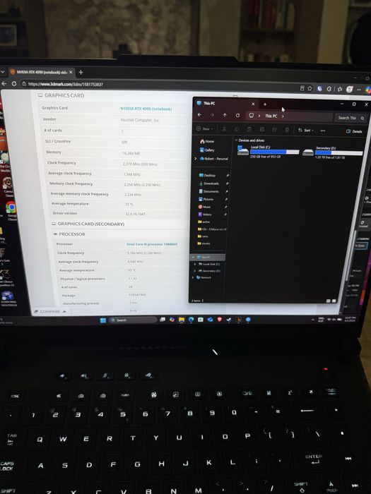 Laptop Gaming ASUS ROG Strix SCAR 16 | RTX 4090 | MiniLED QHD+ 240Hz | Garanție până în 2028 | 3TB SSD | 32GB RAM