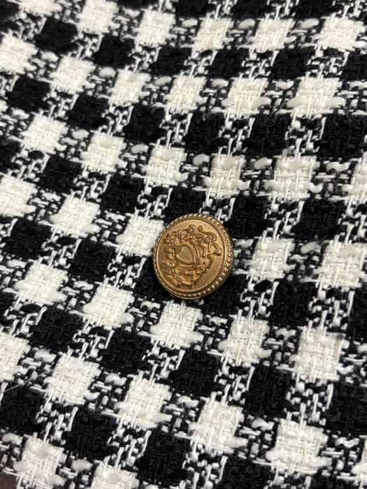 Пижак (принт: гусиная лапка)