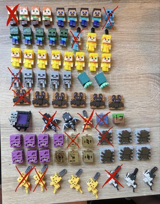 Figurine Minecraft- Kinder Joy