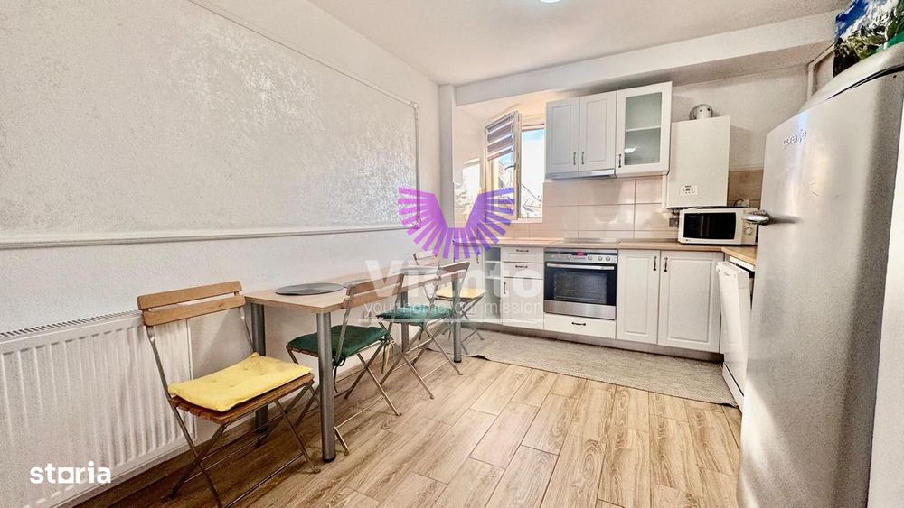 Apartament 3 camere mobilat si utilat -Zona sub-Arini - Calea Poplacii