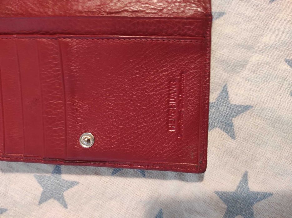 Дамско портмоне естествена кожа.