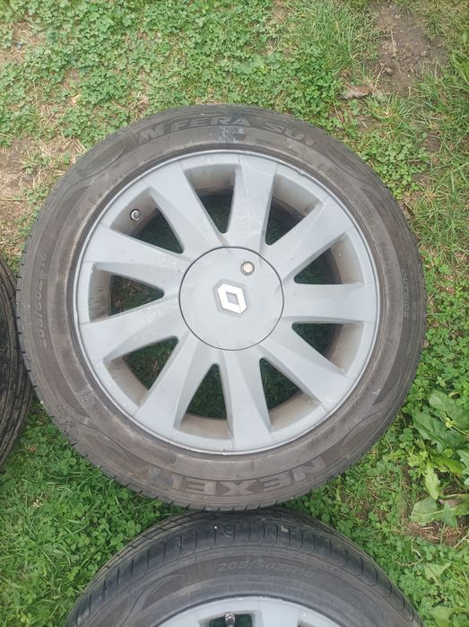 Set jante aliaj cu anvelope 205 55 R16 ZR Renault Megane 2 Scenic 2
