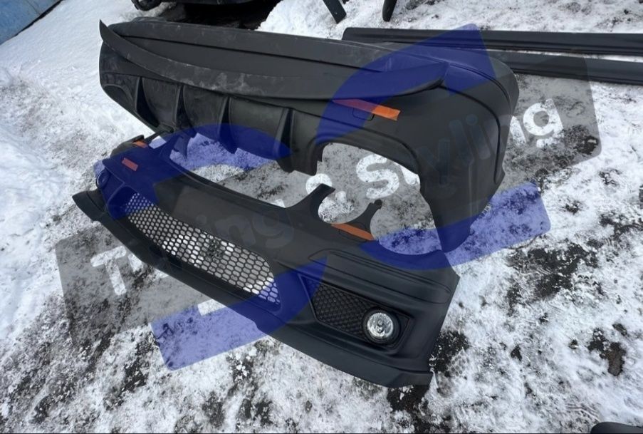 Передний бампер Мерседес w211 кузов
