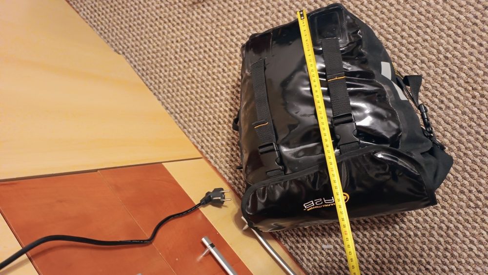 Geanta bicicleta, coburi