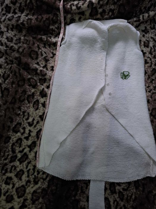 Pardesiu alb din acril