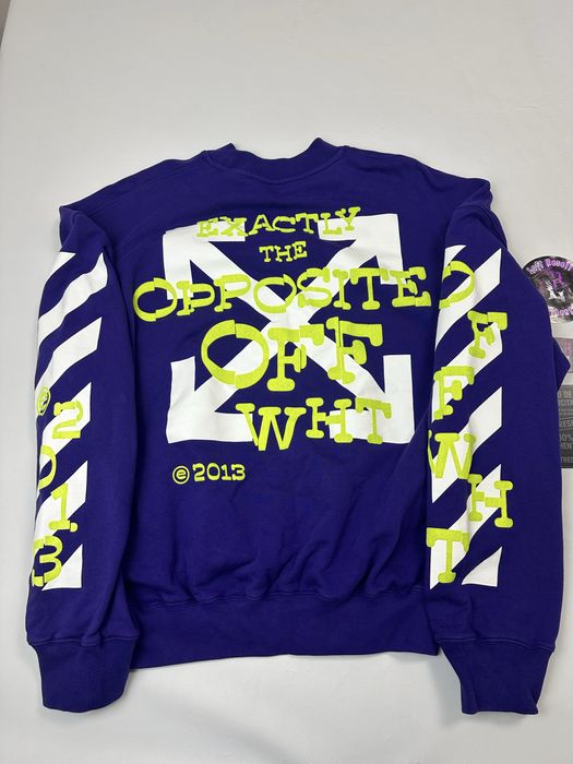 Sweatshirt off white size M fit M-L