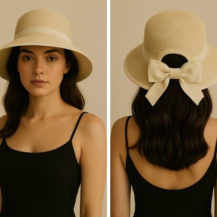 Летняя шляпа с бантом — стиль и защита от солнца