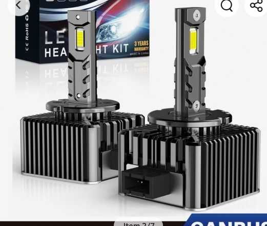 Set 2x becuri auto Led H7 H1 D1S  Bevinsee/ Novsight