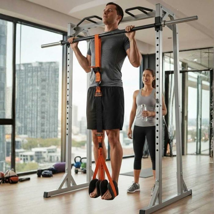 Професионален ластик за набиране с регулируема дължина и двойна опора