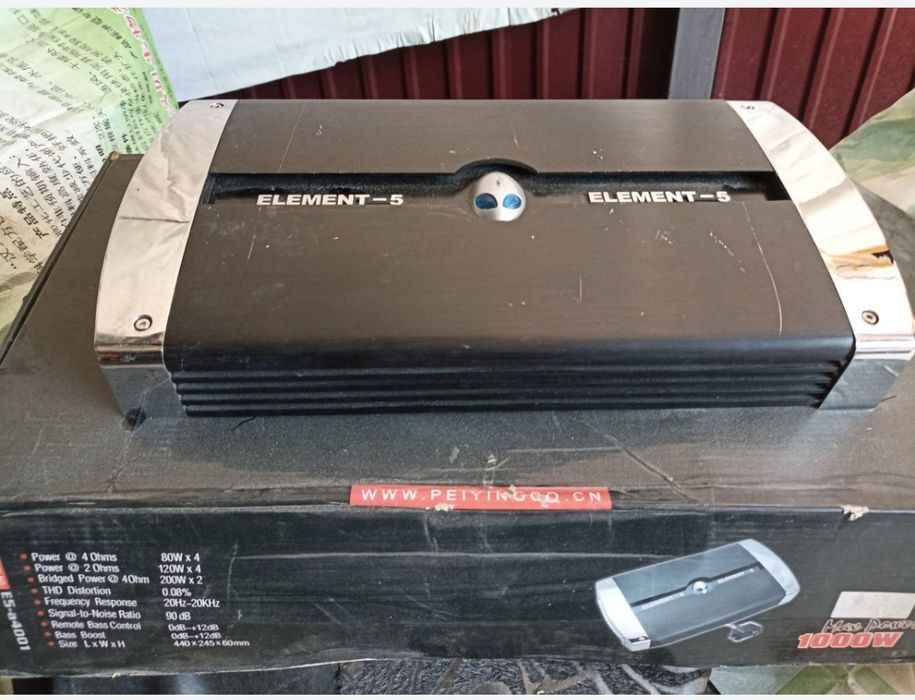 Усилитель. Пятый элемент и блаупунт