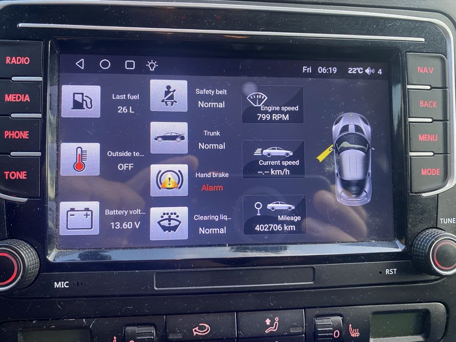 Navigatie noua vw