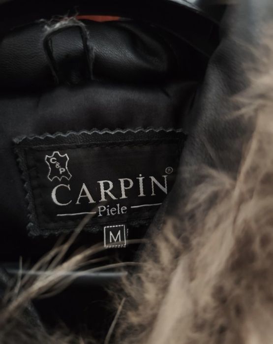 Дамско яке естествена кожа в отлично състояние