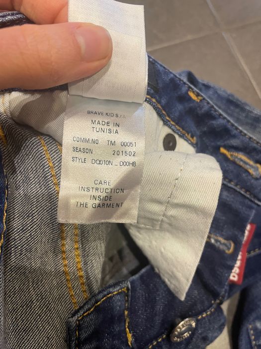 Dsquared denim jeans 10г момичешки / женски дънки дискуайърд 10г