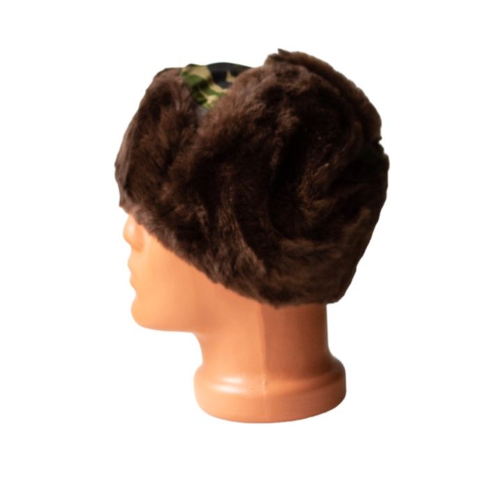 Căciulă blană, perioada sovietică, de camuflaj