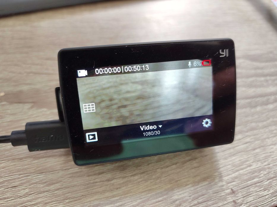 Camera Yi 4k, mici defecte