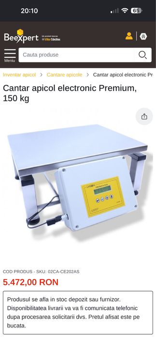 Cantar apicol electronic Premium