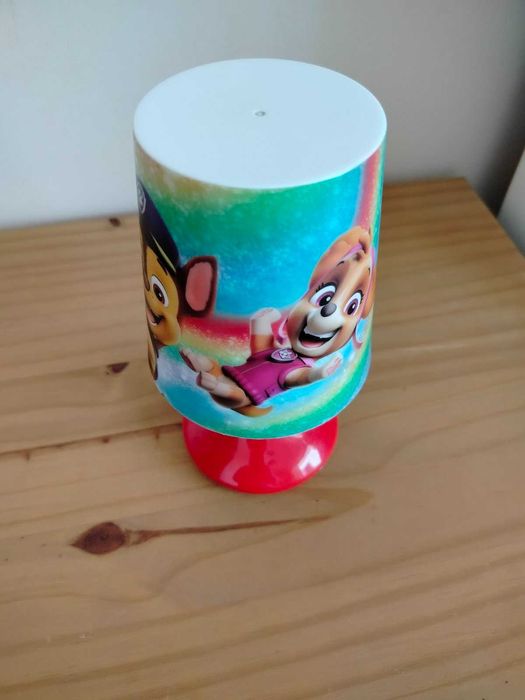 Детска нощна лампа ПЕС ПАТРУЛ, седалка за WC, малка табуретка, ПОДАРЪК