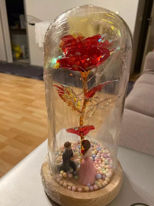 Роза в колбе   /