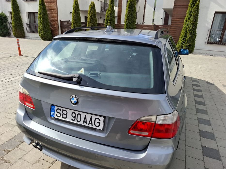 BMW E61 525d 2.5 diesel AUTOMAT – xenon, perne aer noi, jante orginale