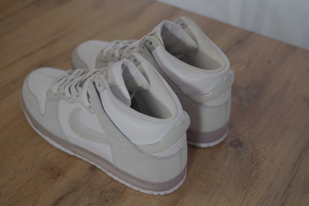 Nike Dunk High x Slam Jam "Pure Platinum" - 45 номер Оригинални!