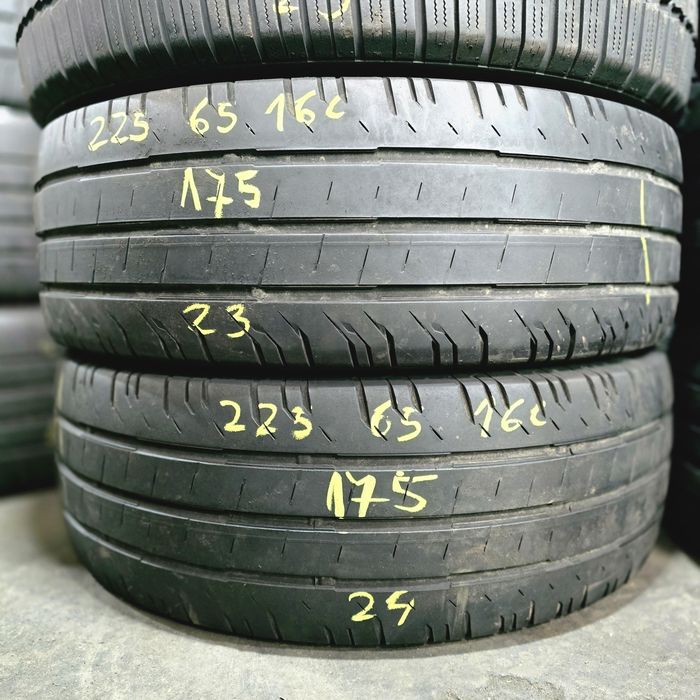 2x 225/65/16C VARA CONTINENTAL 2023 Stare excelentă