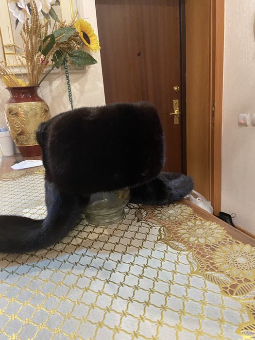 Продам шапку ушанку размер 60