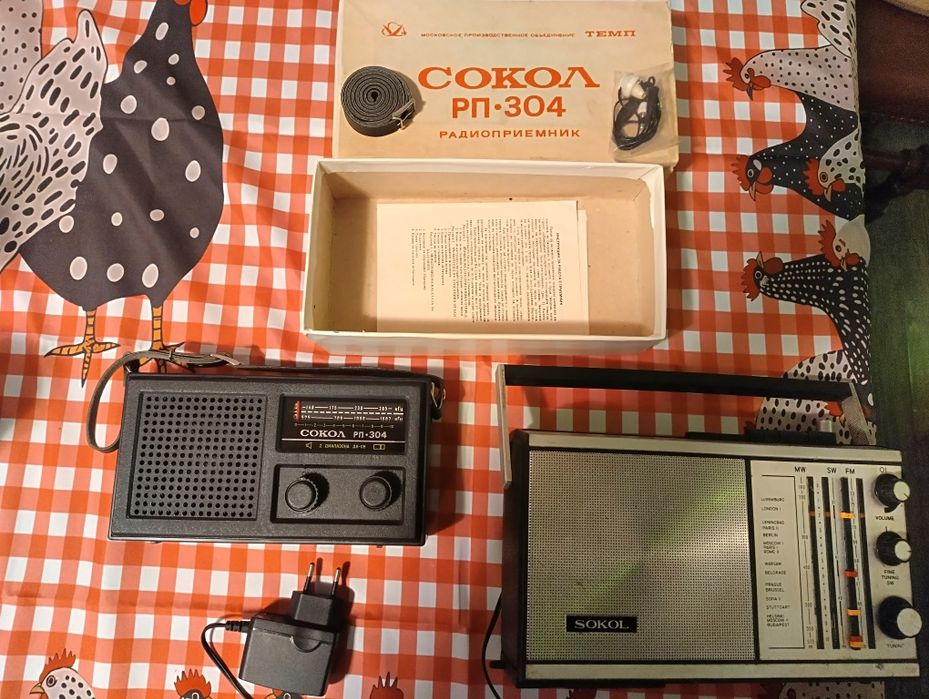 Радиоапарати Сокол 304 и Сокол 308