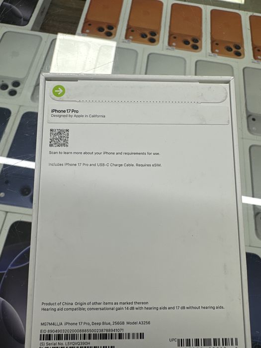 iPhone 17 Pro 256 Blue e/sim