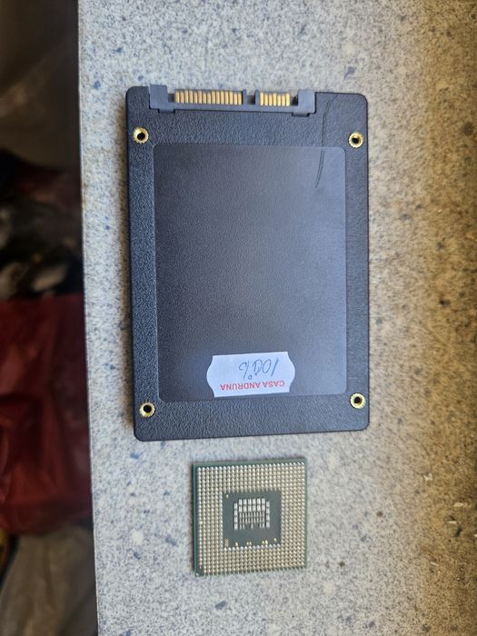 Procesor laptop intel core 2 duo T9300 ssd 120gb 100% viata