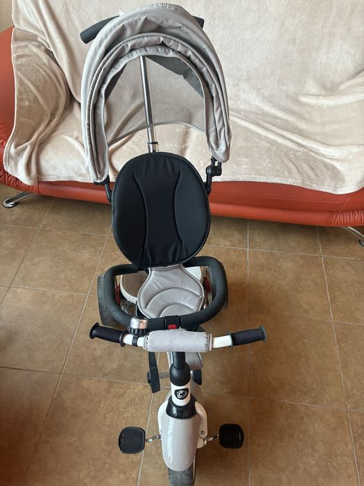 Tricicleta pliabila cu roti gonflabile Coccolle Urbio Air Gri