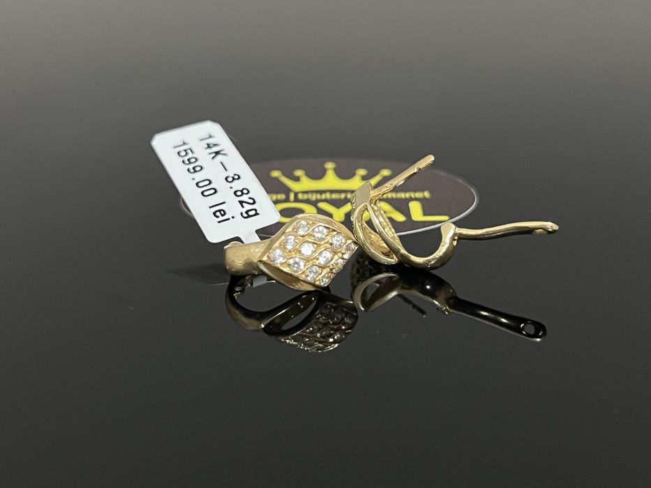 Bijuteria Royal CB : Cercei dama aur 14k 3,82 grame