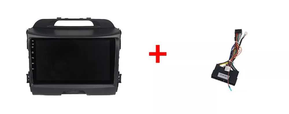 Navigatie Android 14 Kia Sportage 3 2010-2016  Waze CarPlay + CAMERA