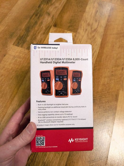Agilent KEYSIGHT U1233A 6000 Count True RMS мултиметър