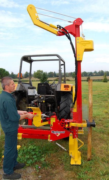 Batator stalpi, batipal, ciocan batut pari model Turbofrap - Rabaud