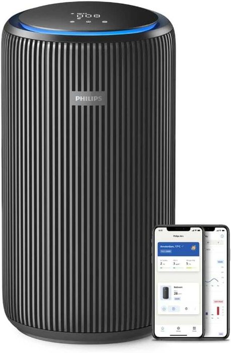 Пречиствател за въздух Philips Series 4200 AC4221 HEPA NanoProtect + Double Active Carbon Ultra-Quiet