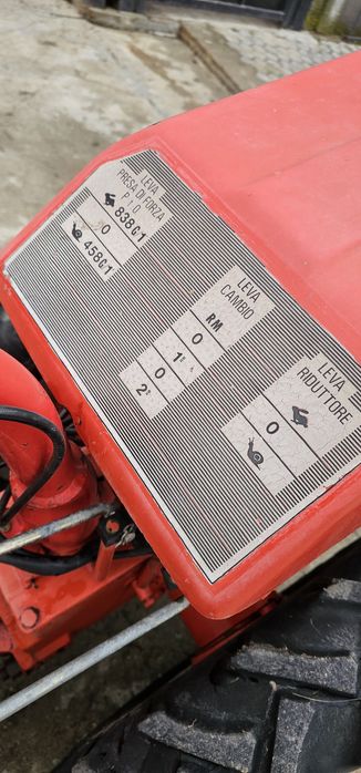 Motocultor italian Mab lombardini Diesel pornire electrica