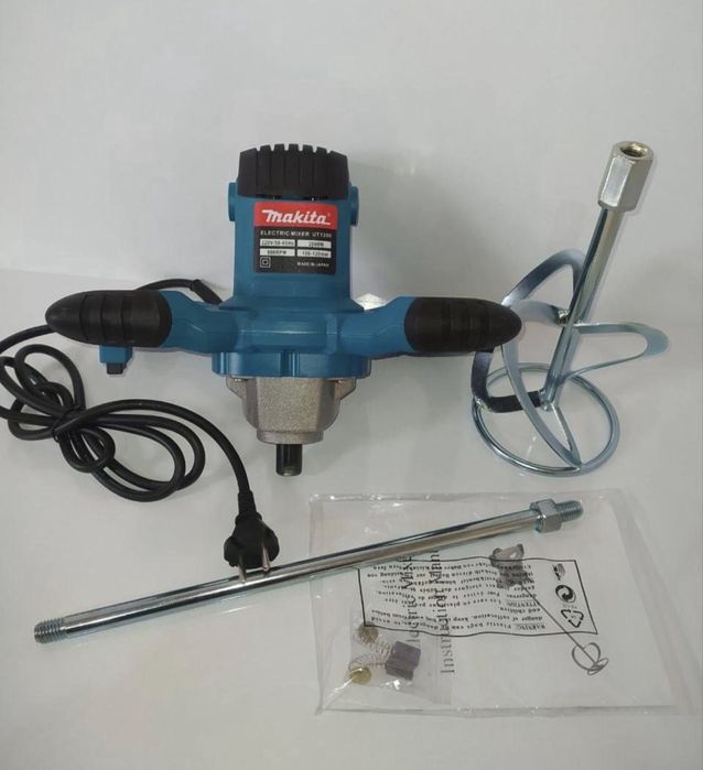 Миксер строительный мешалка Makita Dewalt
