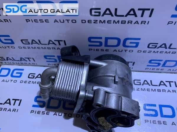 Carcasa Suport Filtru Ulei cu Radiator Termoflot BMW Seria 3 E90 E91 E92 E93 316 318 320 2.0 i N46 2006 - 2013 Cod 7505203 [M5035]