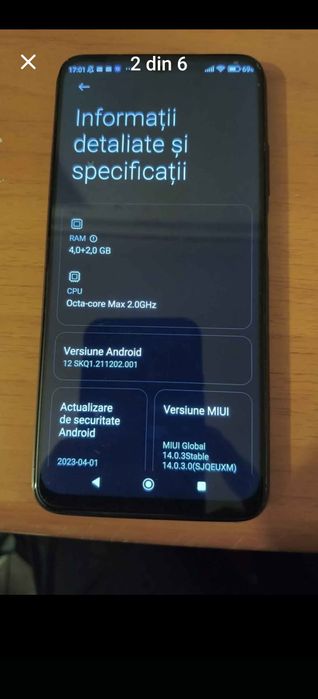 Vand xiaomi redmi 15 4g neactivat si Xiaomi redmi 9T pro