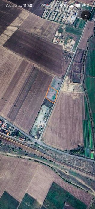 Teren extravilan 5000m2 Dorobanțu (lângă șosea)