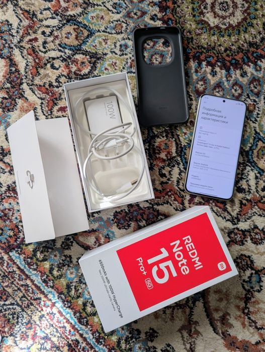 Redmi note 15 pro+ 5G yangi full